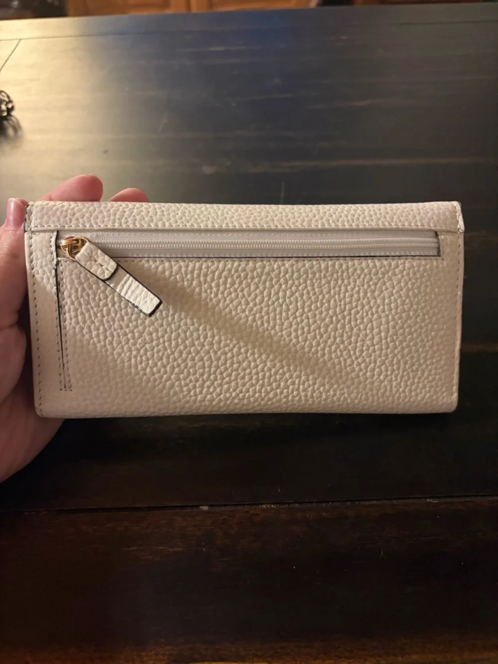 White Lodis Long Wallet